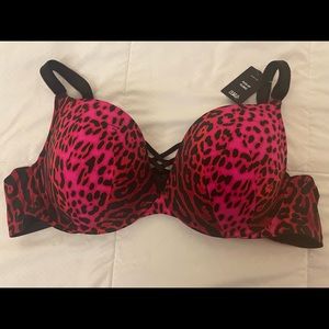 Torrid Betsy Johnson Push up plunge 44b NWT